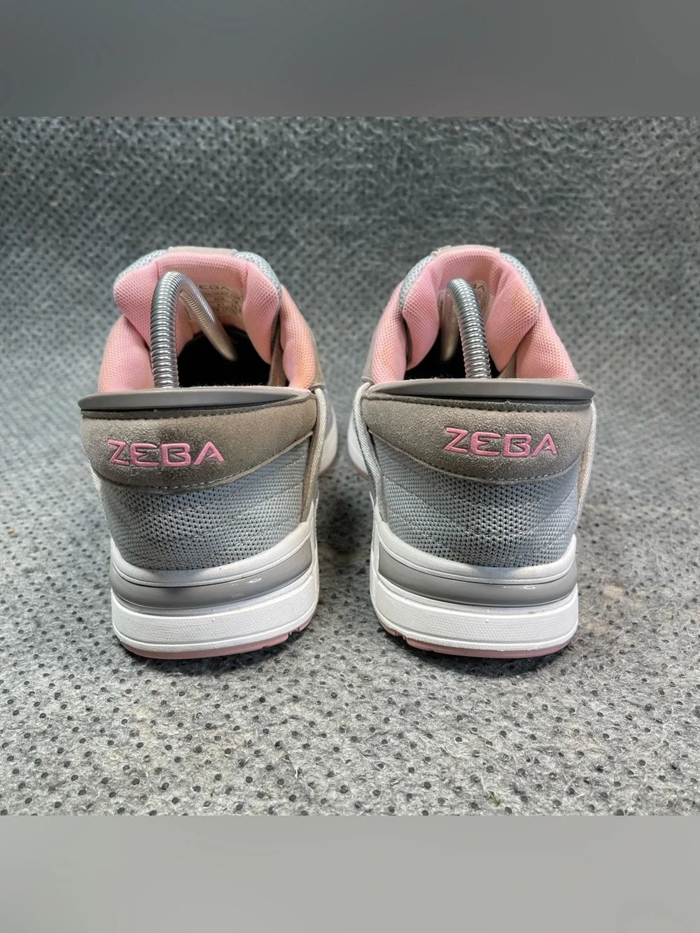 Zeba Hands Free Gray Pink Slip On Shoes Size 10 Women’s